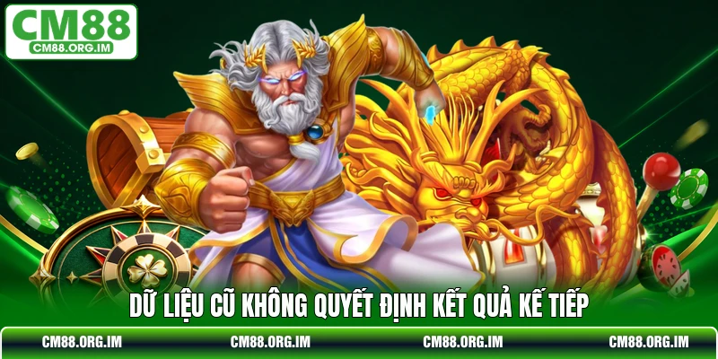 Dữ liệu cũ không quyết định kết quả kế tiếp