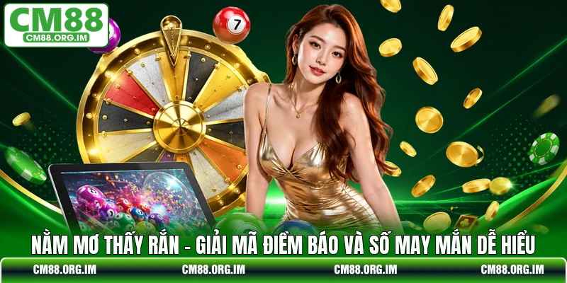Nằm Mơ Thấy Rắn - Giải Mã Điềm Báo Và Số May Mắn Dễ Hiểu